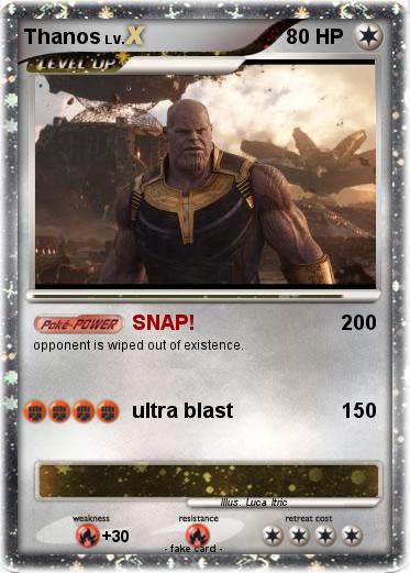 Pokemon Thanos
