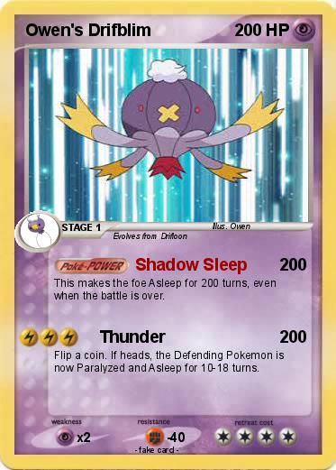 Pokemon Owen's Drifblim