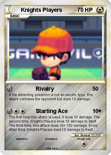 Pokemon Knights Players