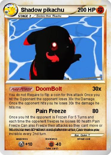 Pokemon Shadow pikachu