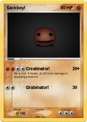 Pokemon Sackboy!