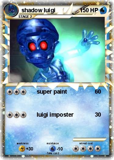 Pokemon shadow luigi