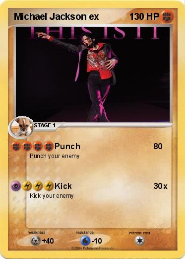 Pokemon Michael Jackson ex