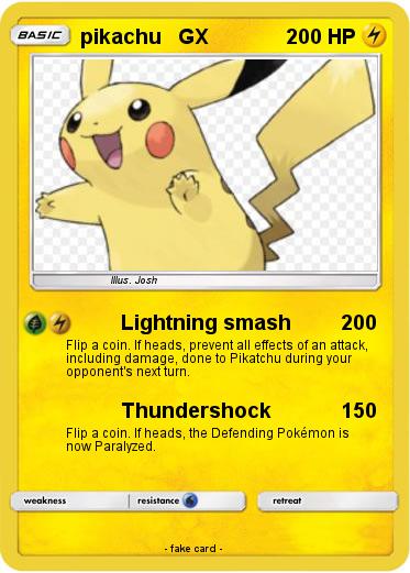 Pokemon pikachu   GX