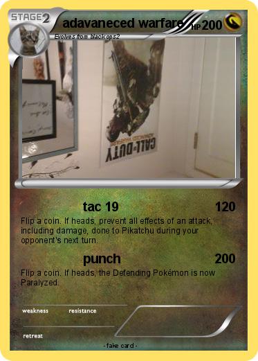 Pokemon adavaneced warfare