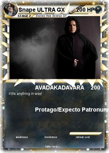 Pokemon Snape ULTRA GX