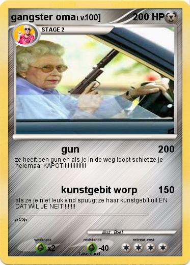 Pokemon gangster oma
