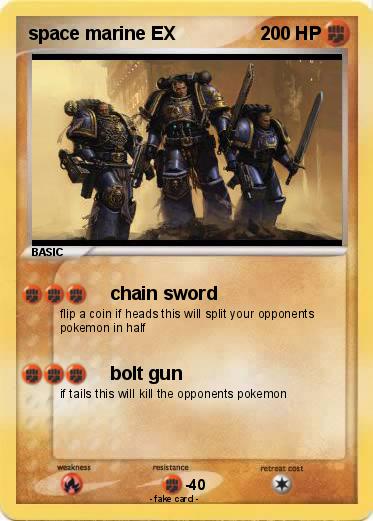 Pokemon space marine EX