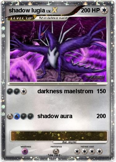 Pokemon shadow lugia