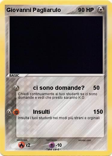 Pokemon Giovanni Pagliarulo