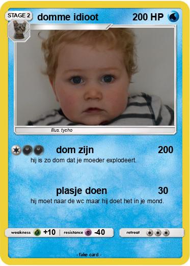 Pokemon domme idioot