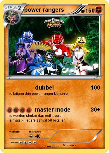 Pokemon power rangers