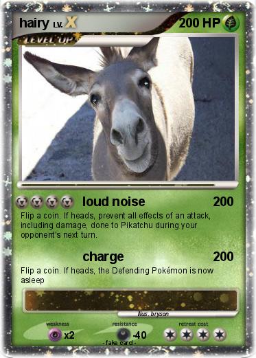 Pokemon hairy