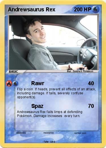 Pokemon Andrewsaurus Rex