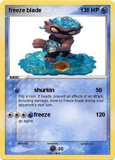 Pokemon freeze blade