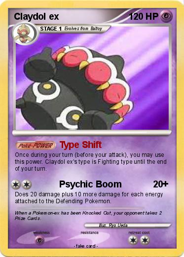 Pokemon Claydol ex
