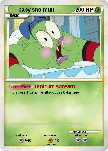 Pokemon baby sho muff