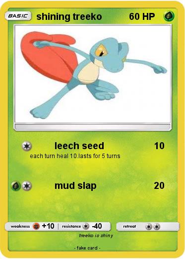 Pokemon shining treeko