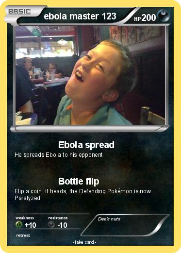 Pokemon ebola master 123