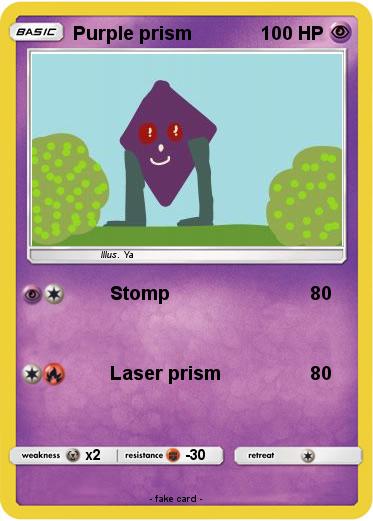 Pokemon Purple prism