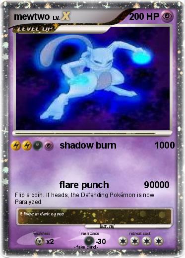 Pokemon mewtwo