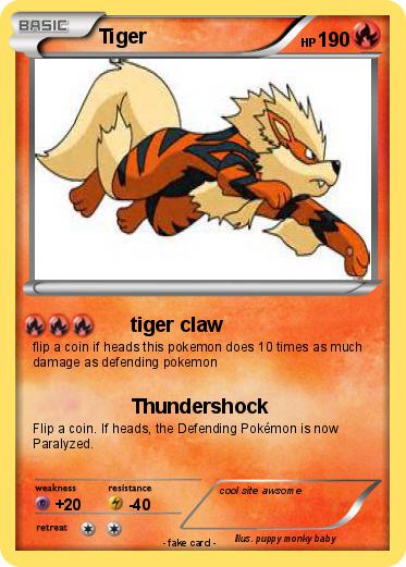 Pokemon Tiger