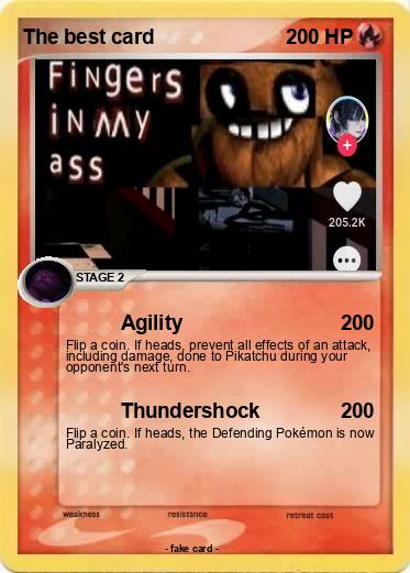 Pokemon The best card