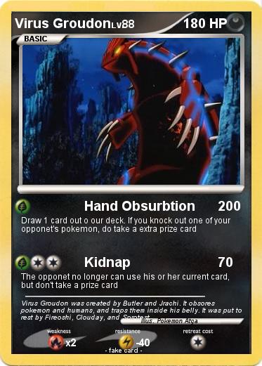 Pokemon Virus Groudon