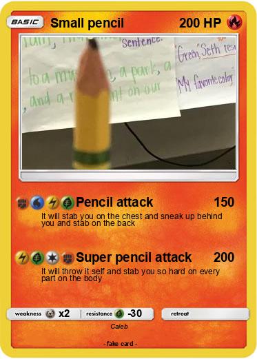 Pokemon Small pencil