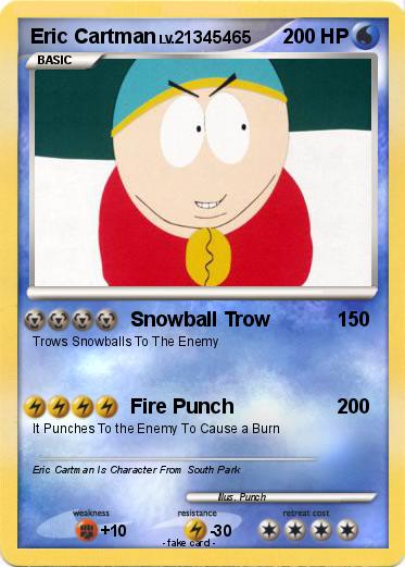 Pokemon Eric Cartman