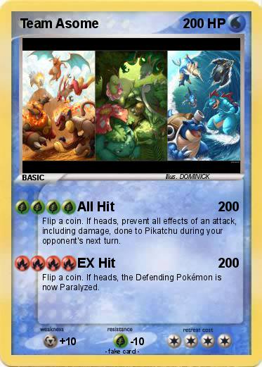 Pokemon Team Asome