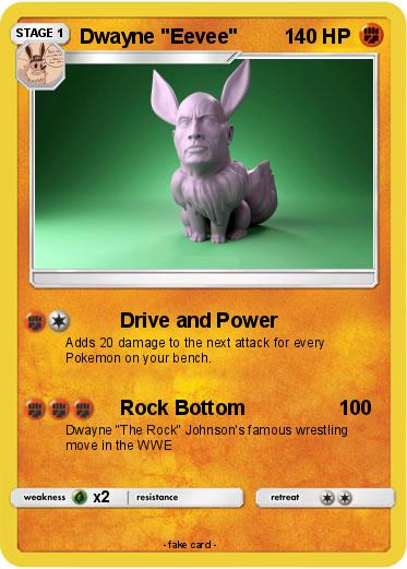 Pokemon Dwayne "Eevee"