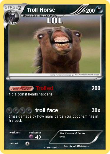 Pokemon Troll Horse