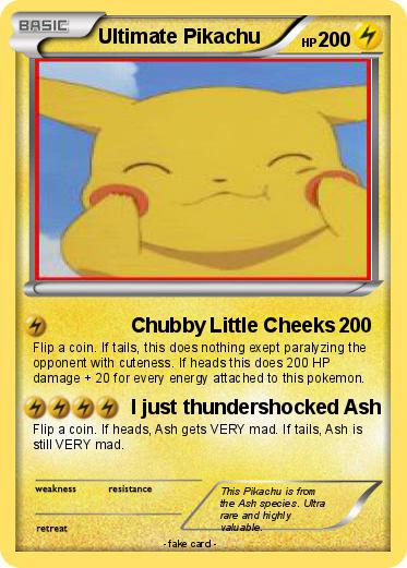 Pokemon Ultimate Pikachu