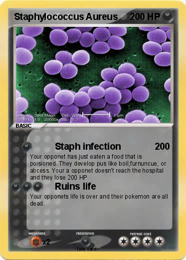 Pokemon Staphylococcus Aureus