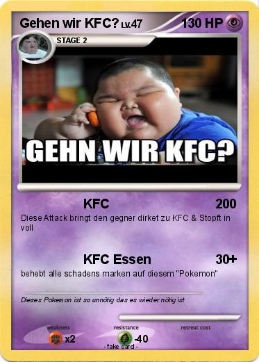 Pokemon Gehen wir KFC?