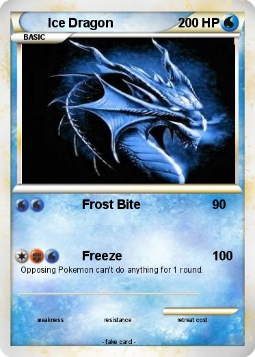 Pokemon Ice Dragon