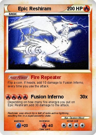 Pokemon Epic Reshiram