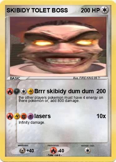 Pokemon SKIBIDY TOLET BOSS