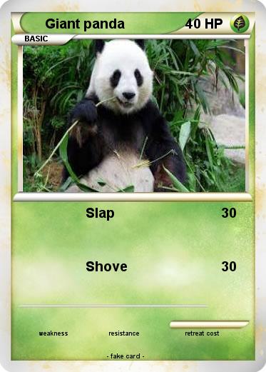 Pokemon Giant panda