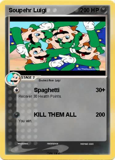 Pokemon Soupehr Luigi