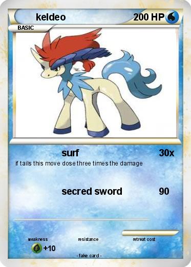 Pokemon keldeo