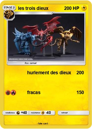 Pokemon les trois dieux