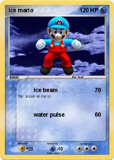 Pokemon ice mario