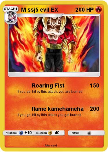 Pokemon M ssj5 evil EX