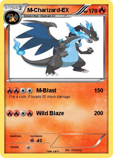 Pokemon M-Charizard-EX
