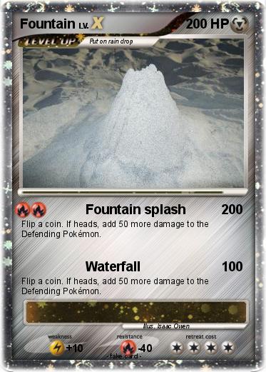 Pokemon Fountain