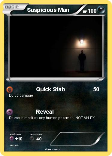 Pokemon Suspicious Man