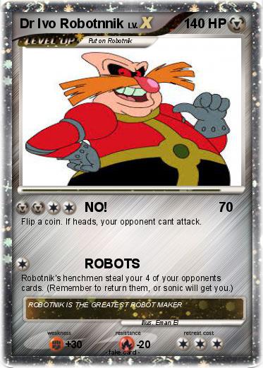 Pokemon Dr Ivo Robotnnik
