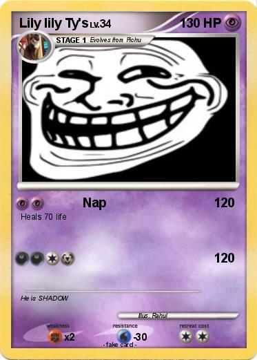 Pokemon Lily lily Ty's